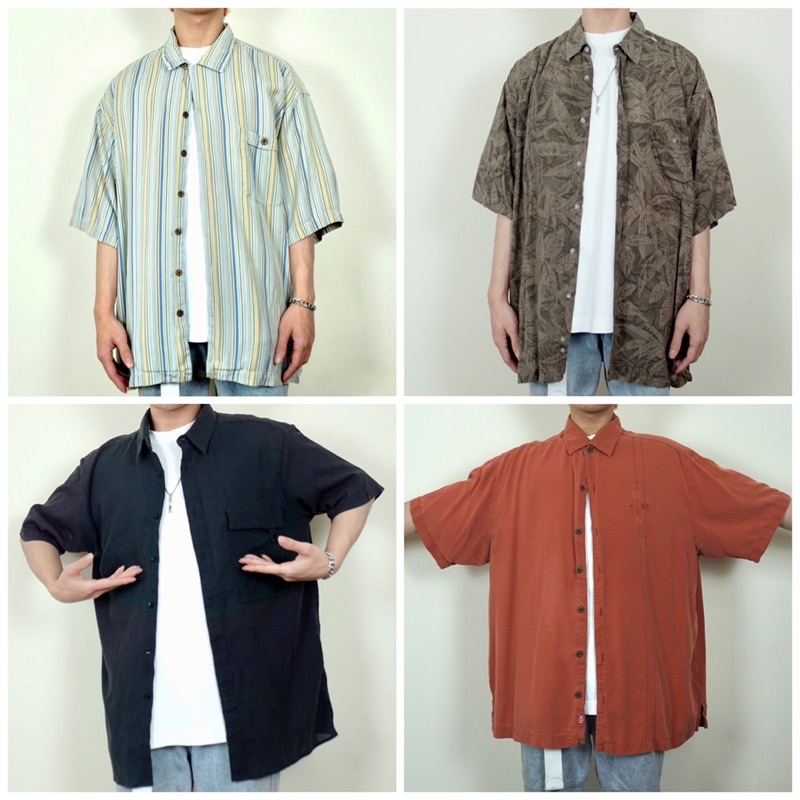 SƠ MI HAWAII 2HAND OVERSIZE UNISEX DÁNG THỤNG PHẦN 3