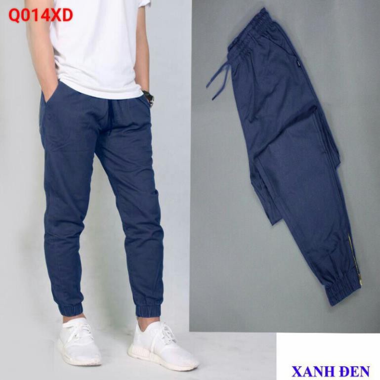 [ Hottrend 2021- Cực Chất ] Quần Jogger Kaki Nam Thể Thao khóa zip chân cực chất