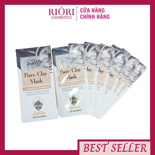 Mặt nạ đất sét detox thải độc da riori hana - pure clay mask