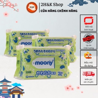 Khăn giấy ướt Moony 80 tờ/túi Nhật Bản