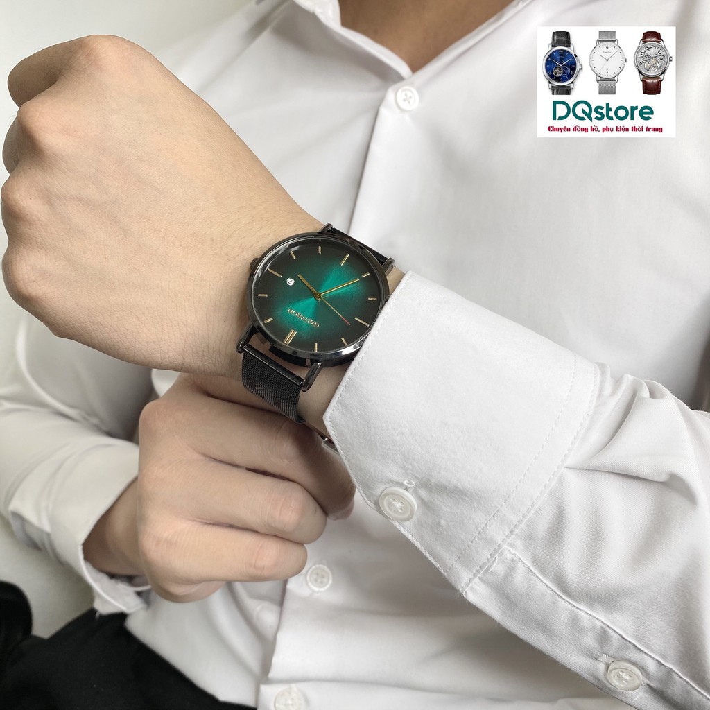 ( Mã FSS08MAY3 giảm 20k cho đơn 50k ) Đồng hồ nam GADYSON phiên bản 2021, dây lụa cao cấp, chống nước tốt 3ATM | BigBuy360 - bigbuy360.vn