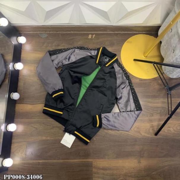 🍀 (Sỉ = Lẻ) Áo khoác jacket bomber đầu lâu đính đá * ↺ ¹ . - Az1 ❀ ❀