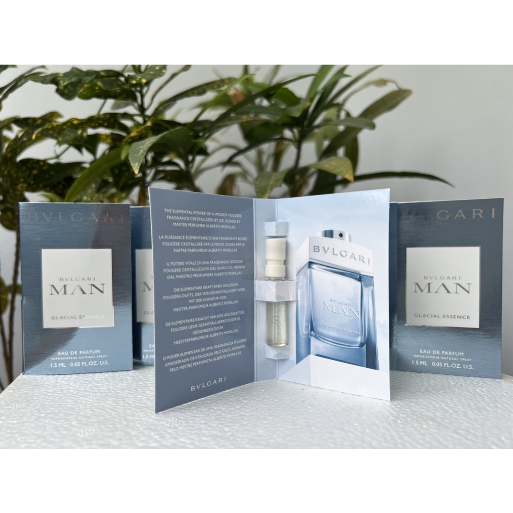 Mẫu thử Nước hoa Vial BVLgari Man Glacial Essence