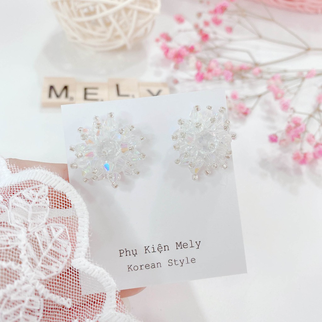 BÔNG TAI PHA LÊ CAO CẤP - MELY 869