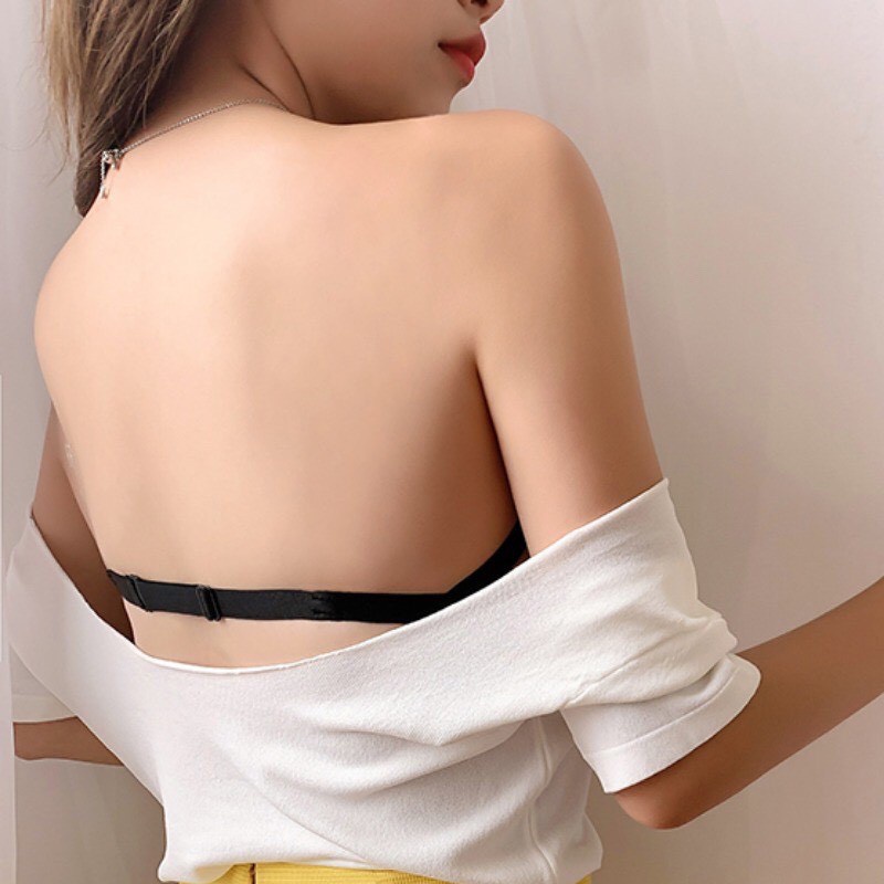 Áo Lót Nữ Cup Ngực Kèm Dây Trong Chống Tụt Không Dây Nâng Ngực Cao Cấp Hàng Đẹp Mặc Hở Vai 711
