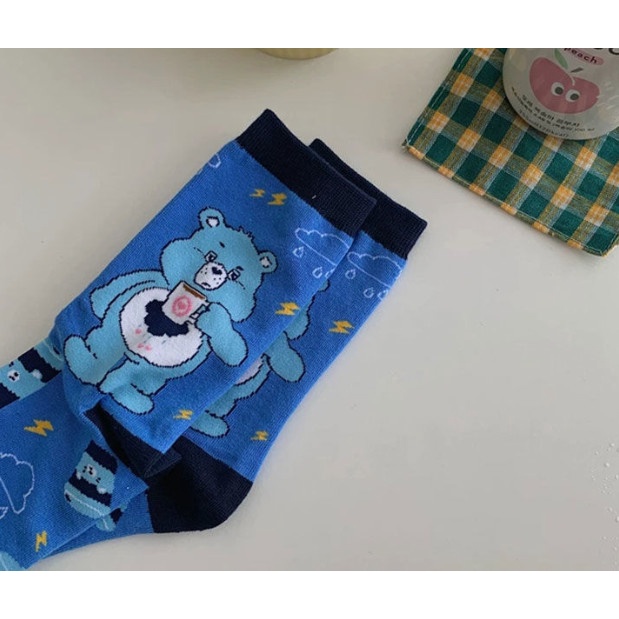 Vớ Tất hình Gấu cao cổ Nam Nữ phong cách trẻ trung, năng động.