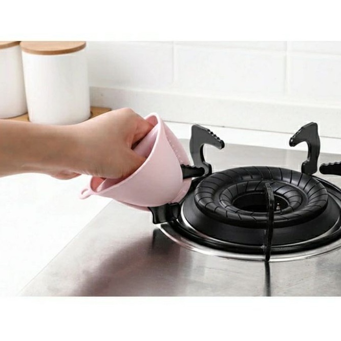 Miếng lót silicon chịu nhiệt chống nóng dùng lót bắc nồi, đĩa nóng