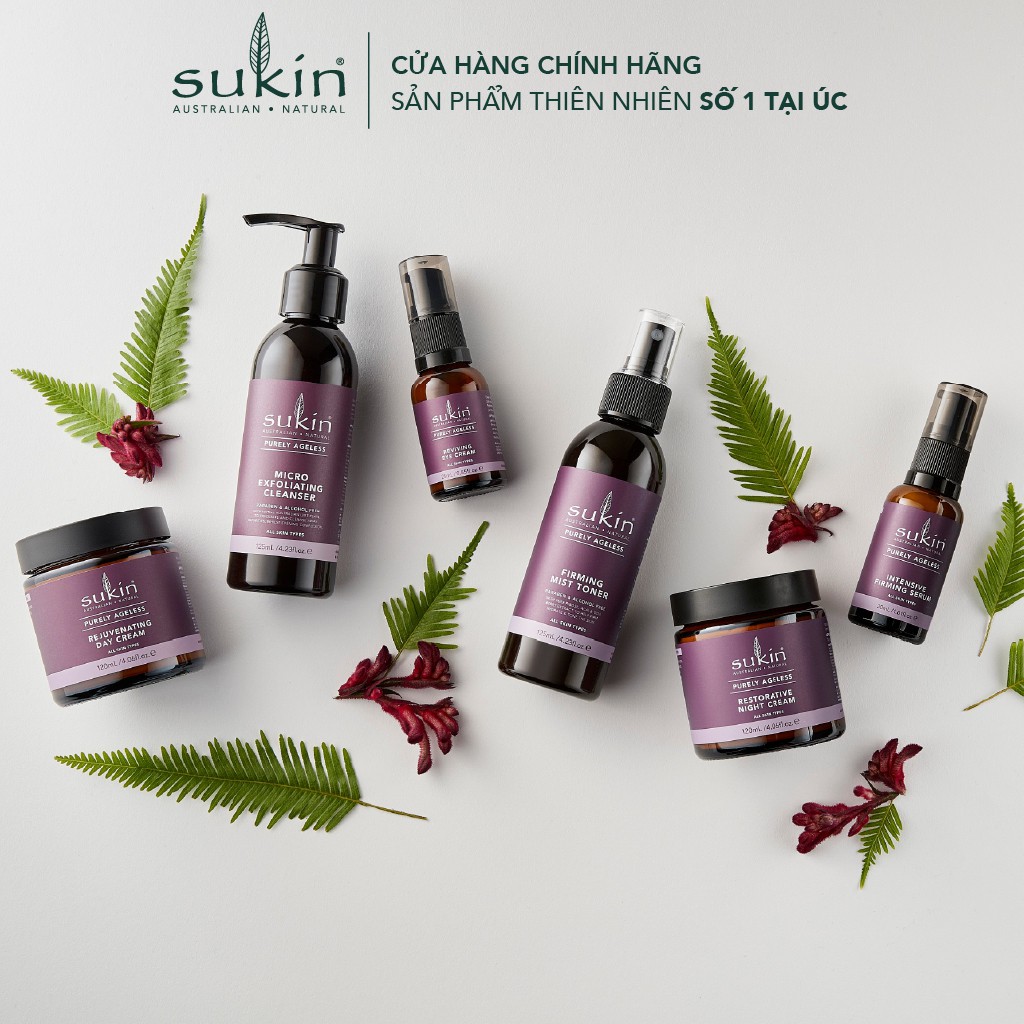 Kem Dưỡng Da Ban Ngày Cho Da Lão Hóa Sukin Purely Ageless Rejuvenating Day Cream 120ml