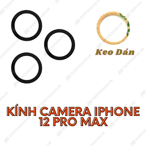 Mặt kính camera dùng cho iphone 12 pro max