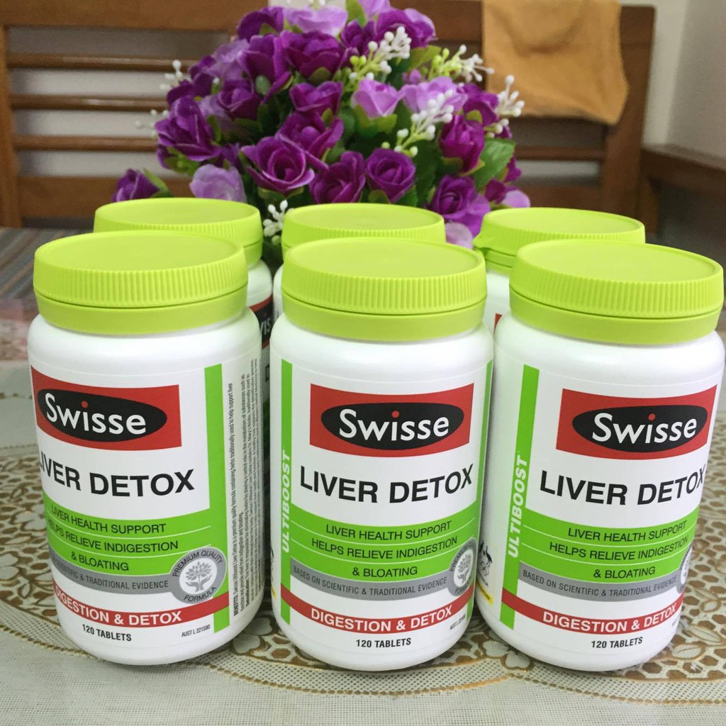 Thải độc gan liver detox có bill