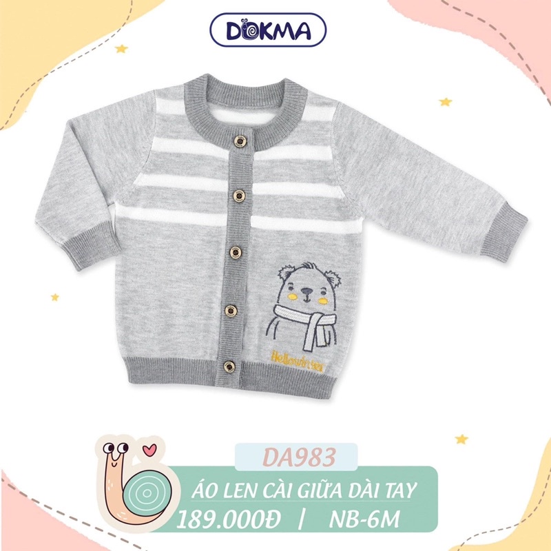 ÁO LEN CÀI GIỮA DOKMA DA983