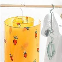 Móc phơi chăn ga thông minh hình tròn bằng inox không gỉ, móc phơi chăn mền chịu lực 10kg - loại 1