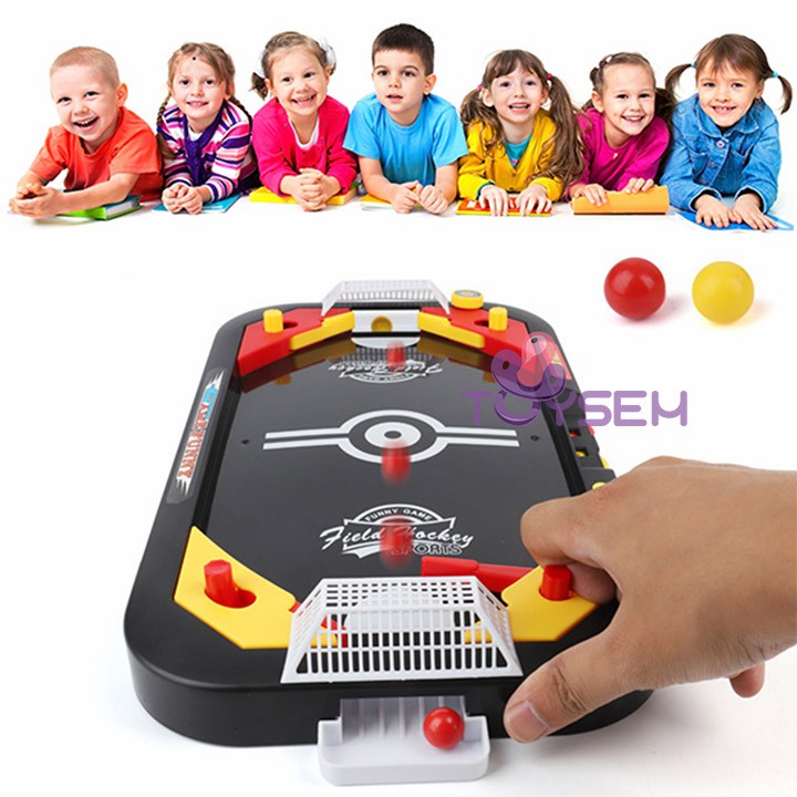 Đồ chơi trẻ em đánh bóng bàn khúc côn cầu trên băng dành cho 2 người toysem - Quà tặng sinh nhật, thôi nôi cho bé