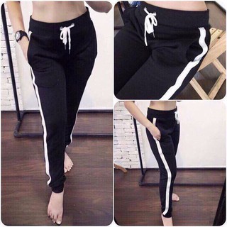 QUẦN JOGGER NỮ PHỐI SỌC SIÊU HOT