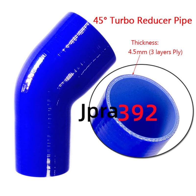 Đầu Nối Ống Dẫn Khí 45 Độ Bằng Silicone Chịu Nhiệt Độ Cao Cho Xe Hơi