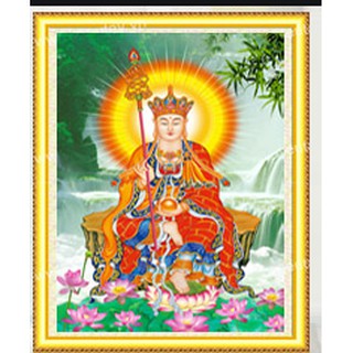Tranh đính đá phật địa tạng df2939 chưa đính