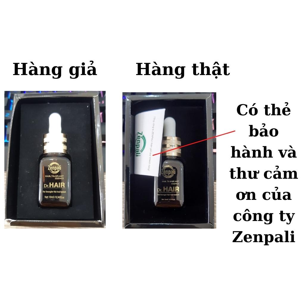 Dr hair zenpali chính hãng kích thích mọc tóc nhanh dưỡng mi dài lông mày dày tinh chất serum chống rụng tóc AME