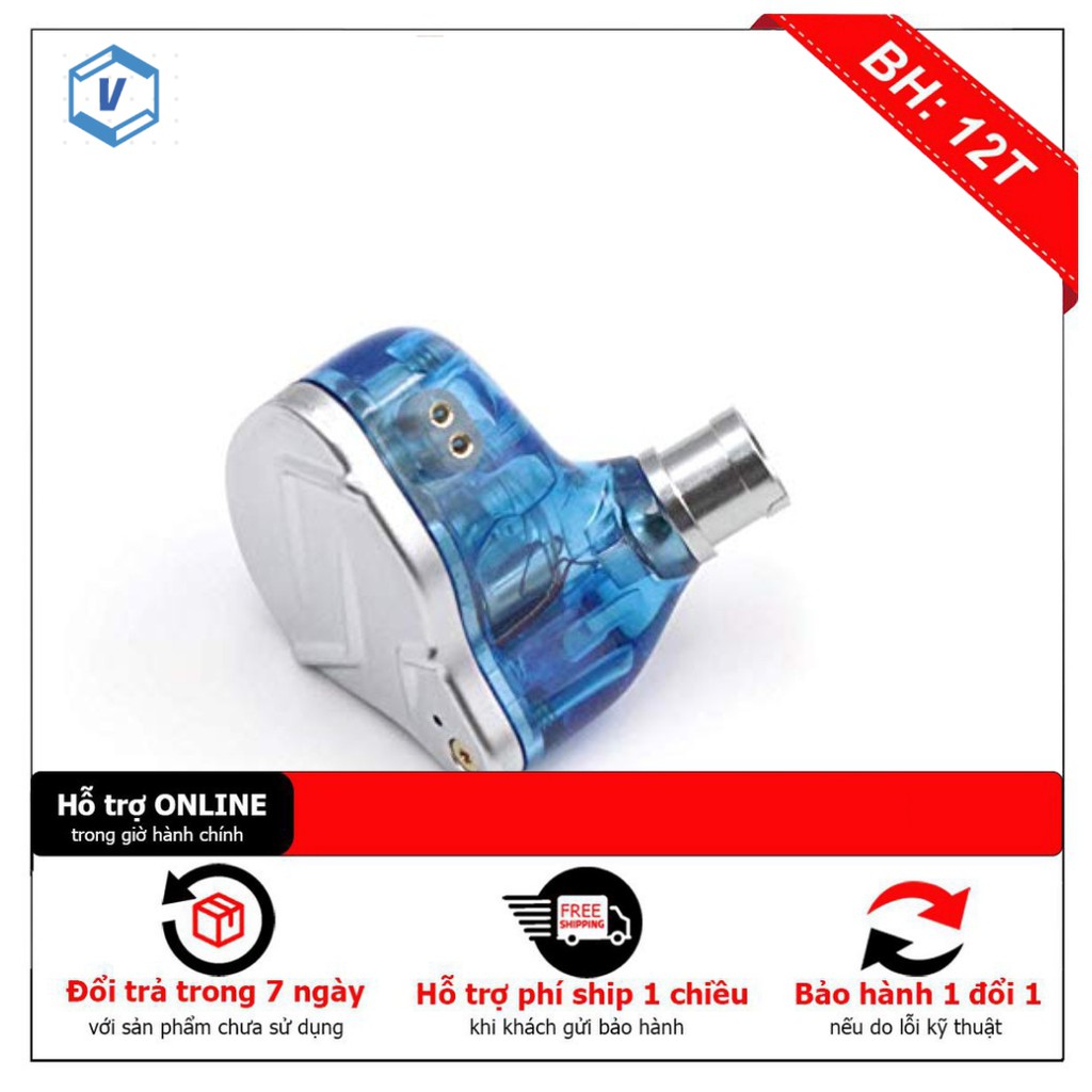 Tai nghe KZ ZSN PRO X siêu bass cực khủng, hàng cao cấp 2021, có mic đàm thoại FULL BOX