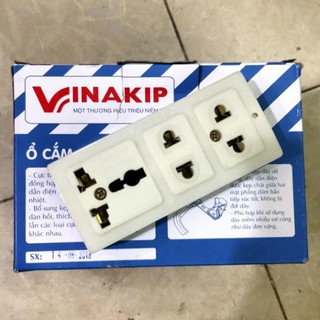 Giảm giá ổ cắm 3 ngả tl đa năng k3 vinakip đẹp