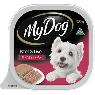 Pate Bò & Gan Cho Chó Trưởng Thành My Dog Beef And Liver Trays Wet Dog Food 100g