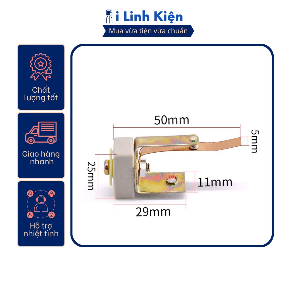 Công tắc nồi cơm điện chữ U chất lượng tốt.