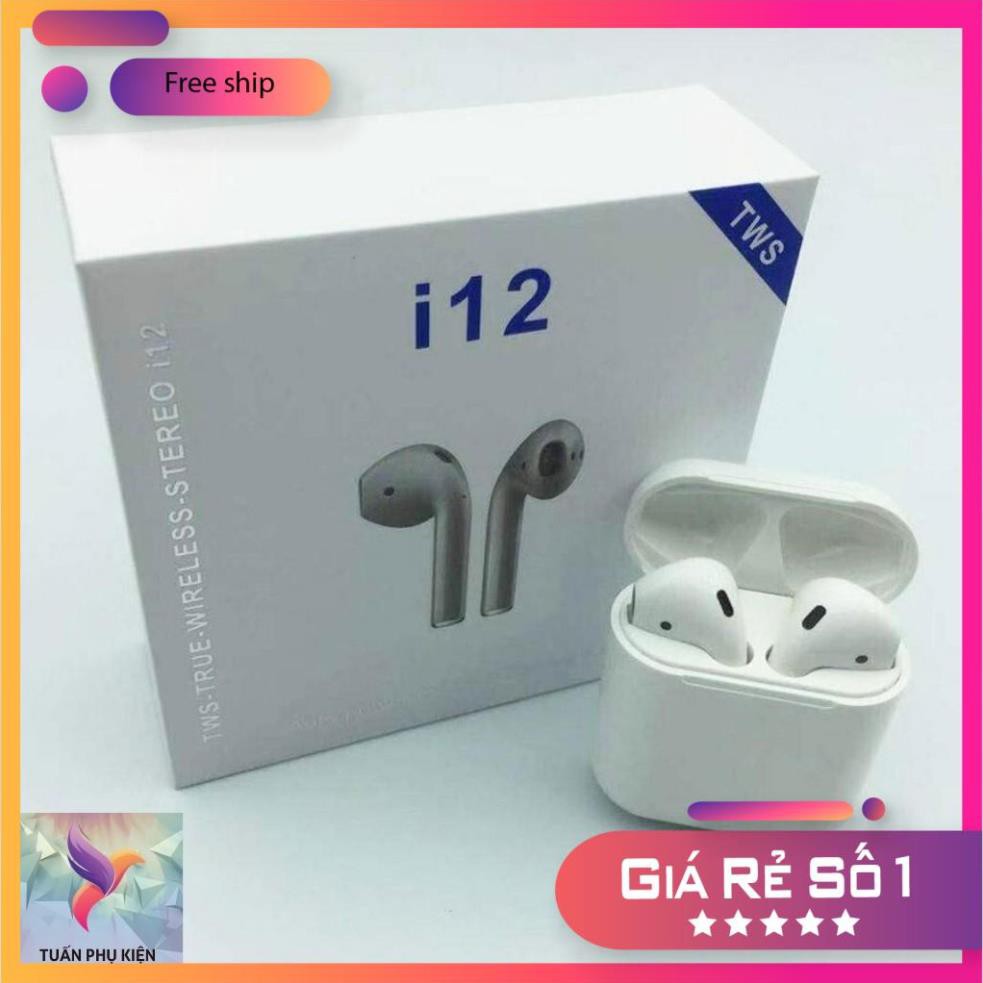 Tai Nghe INPODS I12 TWS 5.0  Tai Nghe Bluetooth Không Dây Sang Chảnh BH 1 Đổi 1