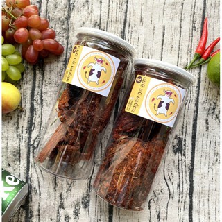Khô bò miếng tẩm vị hũ pet 300gr