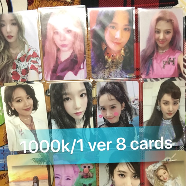 SNSD card Holiday night