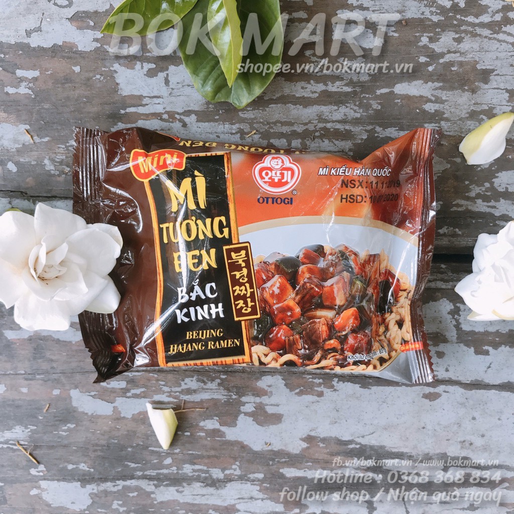 MÌ TƯƠNG ĐEN BẮC KINH OTTOGI GÓI MINI 83G