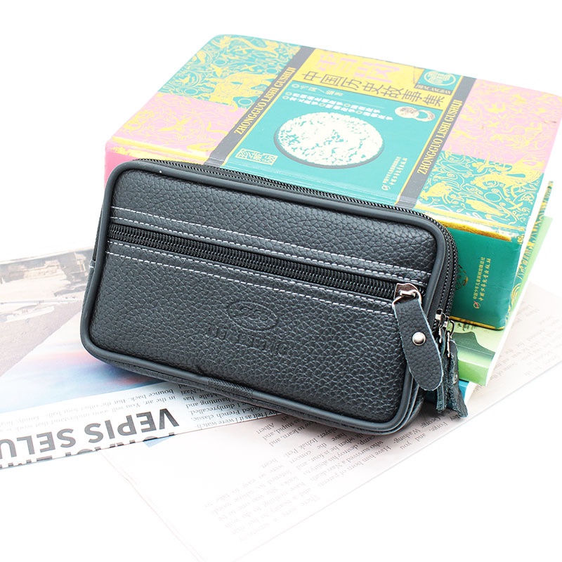 Túi Da Pu Đựng Điện Thoại Đeo Hông Chống Thấm Nước Sức Chứa Lớn Tiện Dụng Ốp