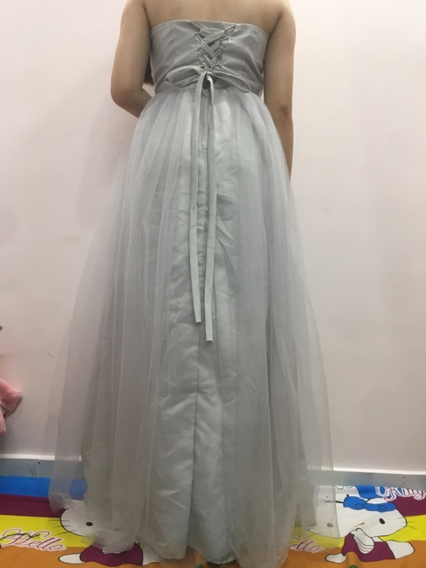 Đầm thiết kế dạ hội công chúa cúp ngực