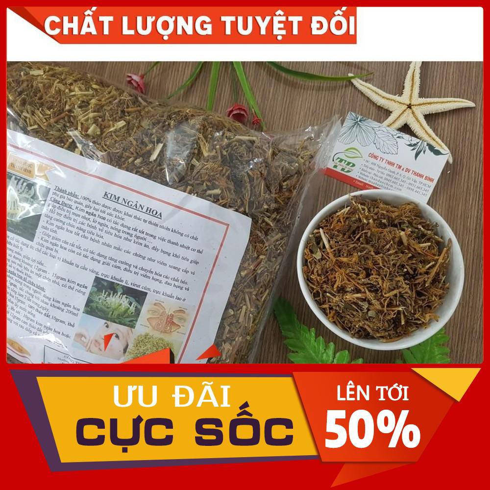 Kim Ngân Hoa Khô 100g - Nguyên Chất 100% - Hàng Công Ty