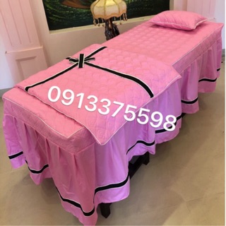 Ga Spa Trần Bông cotton phối ren