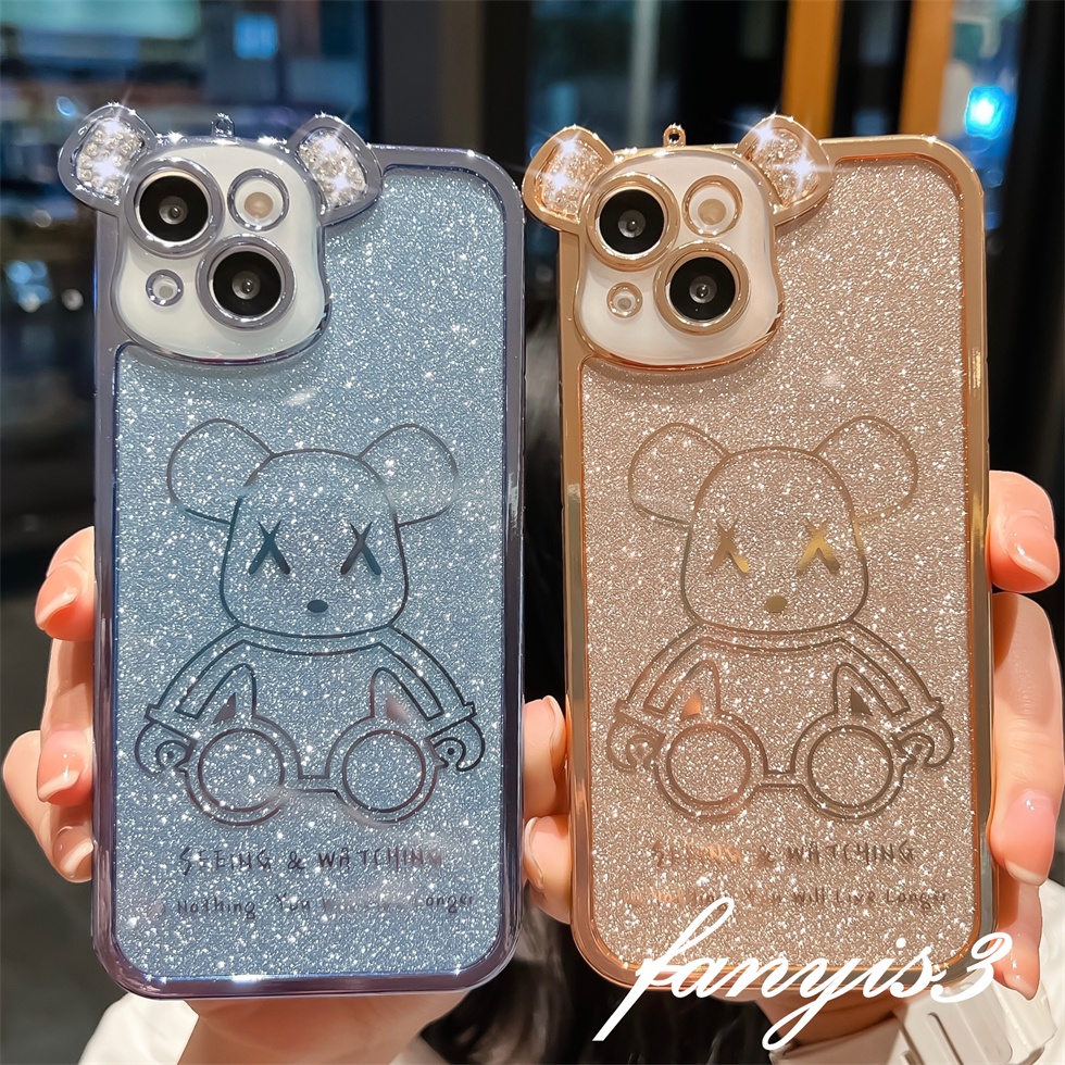 Ốp Điện Thoại Silicon Mềm Màu Trơn Lấp Lánh Cho iPhone 13 12 11 Pro Max X XR Xs Max 7 8 6 6s Plus SE 2020