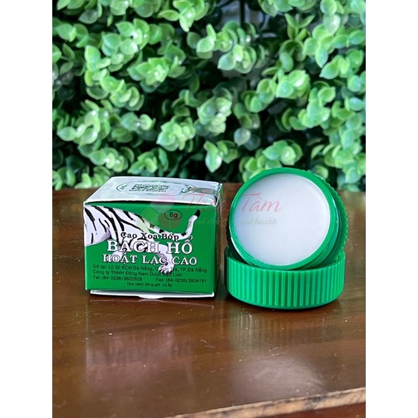 Cao bạch hổ Hoạt lạc cao 8g/20g
