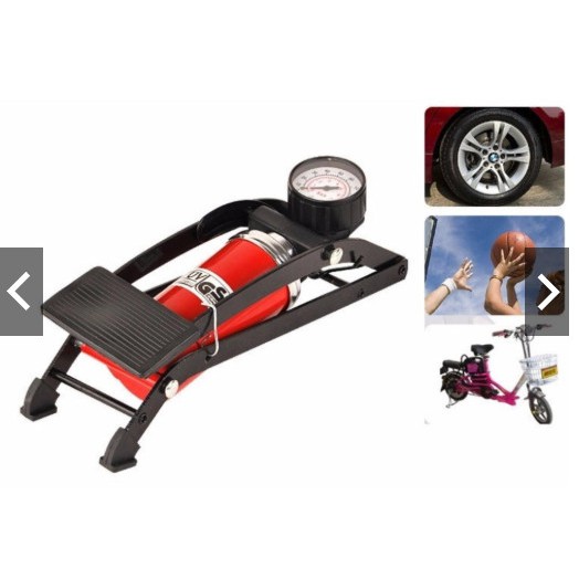 BƠM ĐẠP CHÂN MINI CHO XE ĐẠP - XE MÁY - Ô TÔ