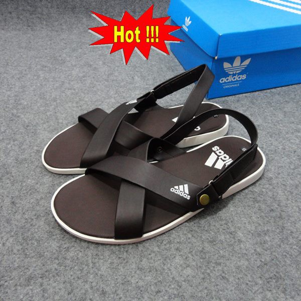 Dép xang đan nam thời trang ADIDAS NÂU
