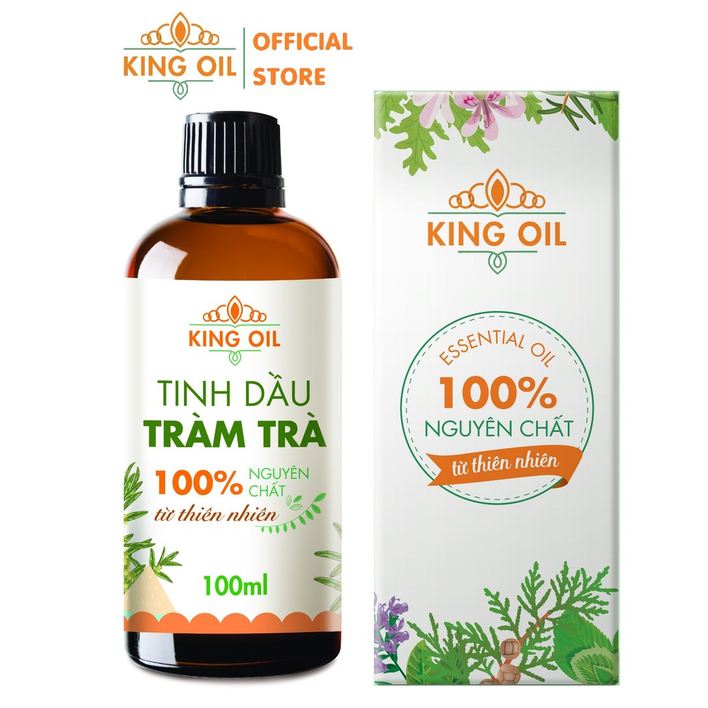 Tinh dầu tràm trà (Tea Tree Oil) nguyên chất hữu cơ Organic từ thiên nhiên