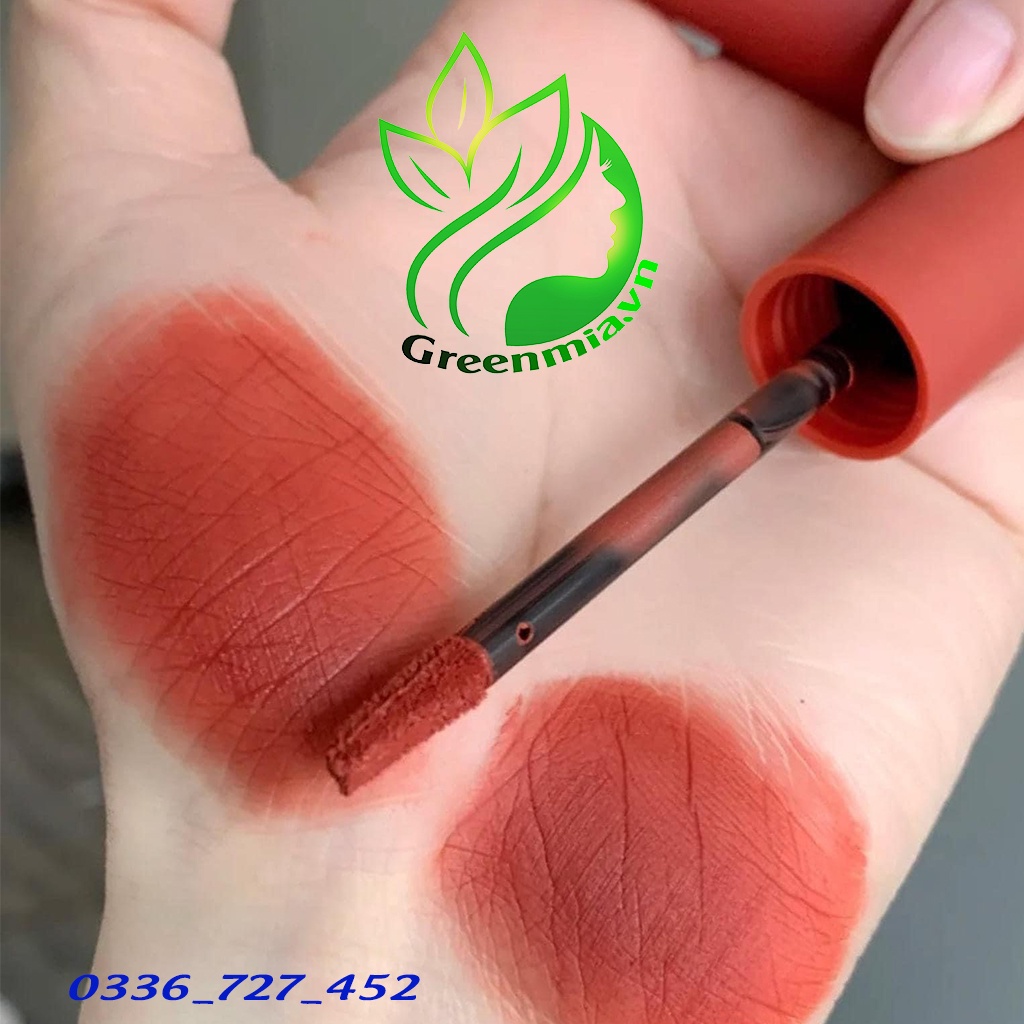 Son Kem Lì 3CE Blurring Liquid Lip Stay Away Đỏ Pha Cam Nâu Phù Hợp Mọi Tông Da