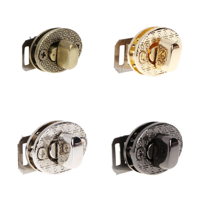 Khóa Vặn Túi Xách Hình Quả Trứng 4 Màu Sắc Đa Dạng