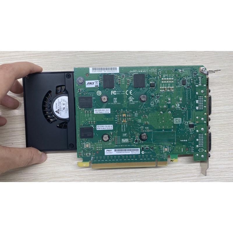 Card màn hình chuyên đồ hoạ Quadro K2000D, 4000, 5000