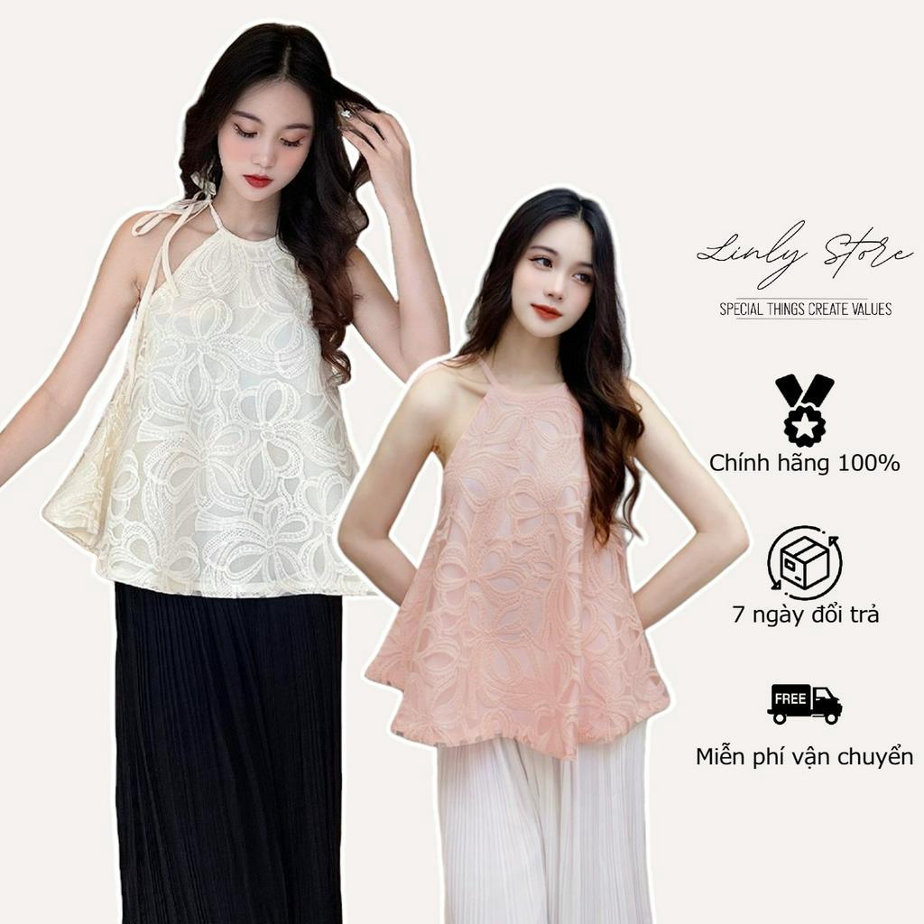 Áo yếm nữ cổ tròn dáng suông Linly Store A-YS3