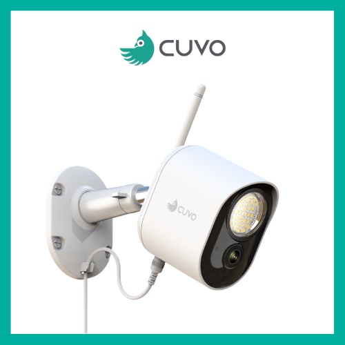 Camera AI đèn an ninh CUVO LA620W - Camera wifi ngoài trời có đèn pha siêu sáng, còi báo động 110dB | BigBuy360 - bigbuy360.vn