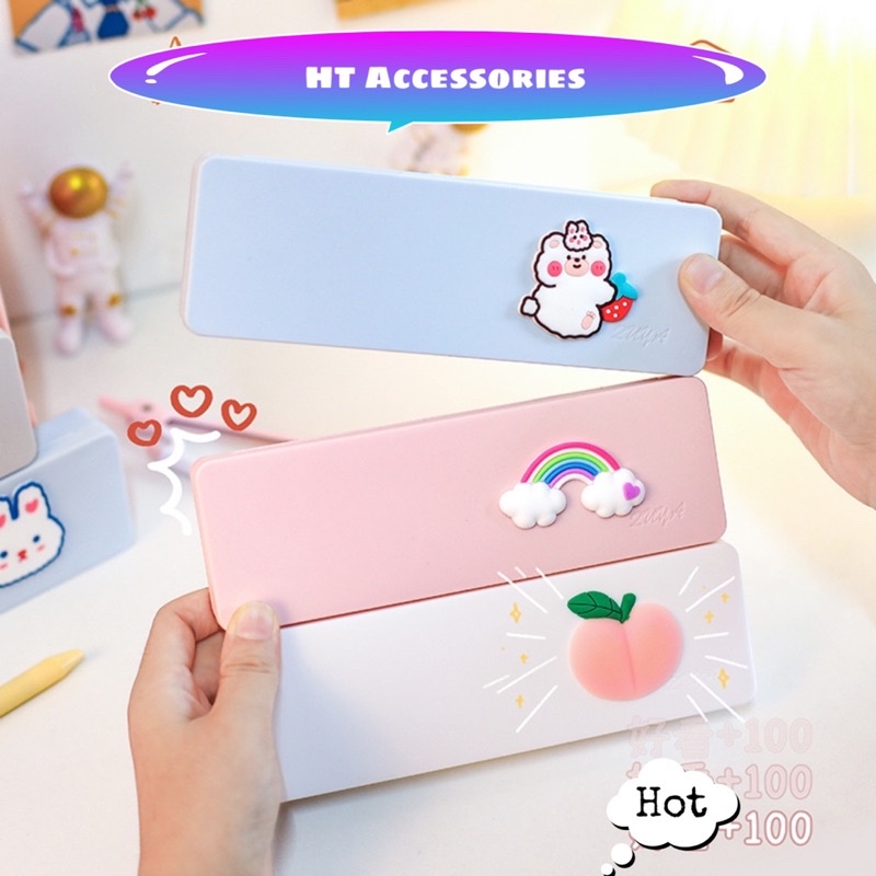 [ FREE SHIP] Hộp đựng bút nhựa Pencil Box hoạt hình dễ thương