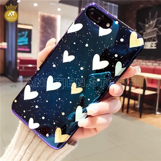 Ốp lưng trái tim dẻo bóng iphone 6 6plus 7 7plus 8 8plus