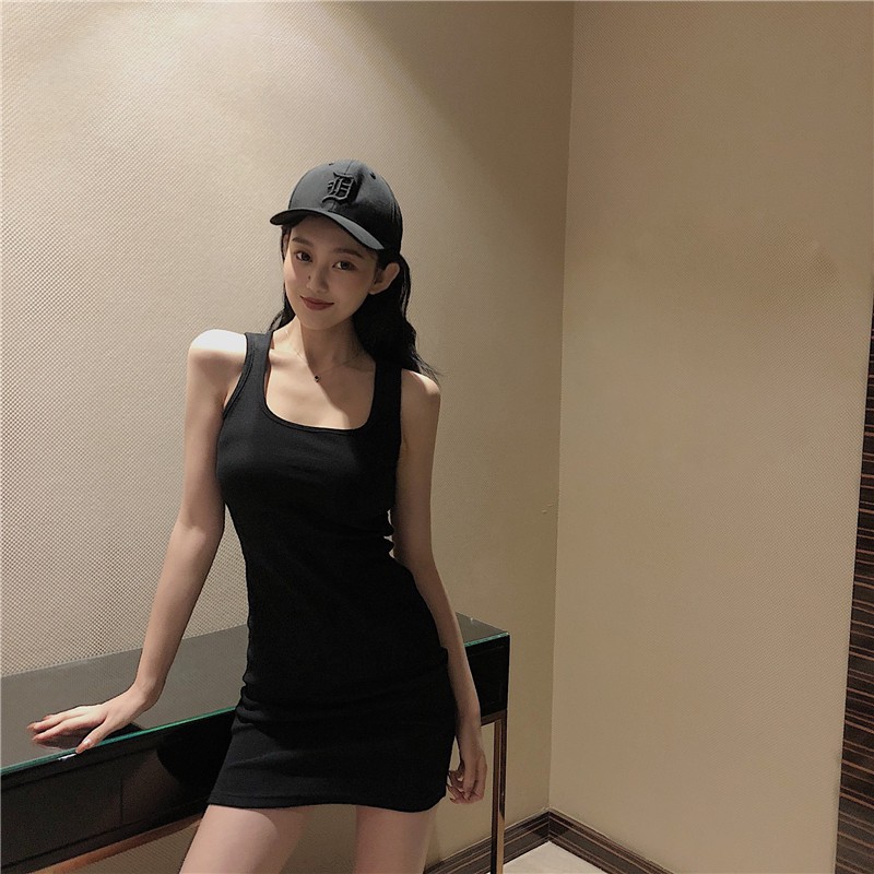 Đầm Ôm Xiaozhainv Dệt Kim Phong Cách Hàn Quốc Tôn Dáng Cho Nữ | BigBuy360 - bigbuy360.vn