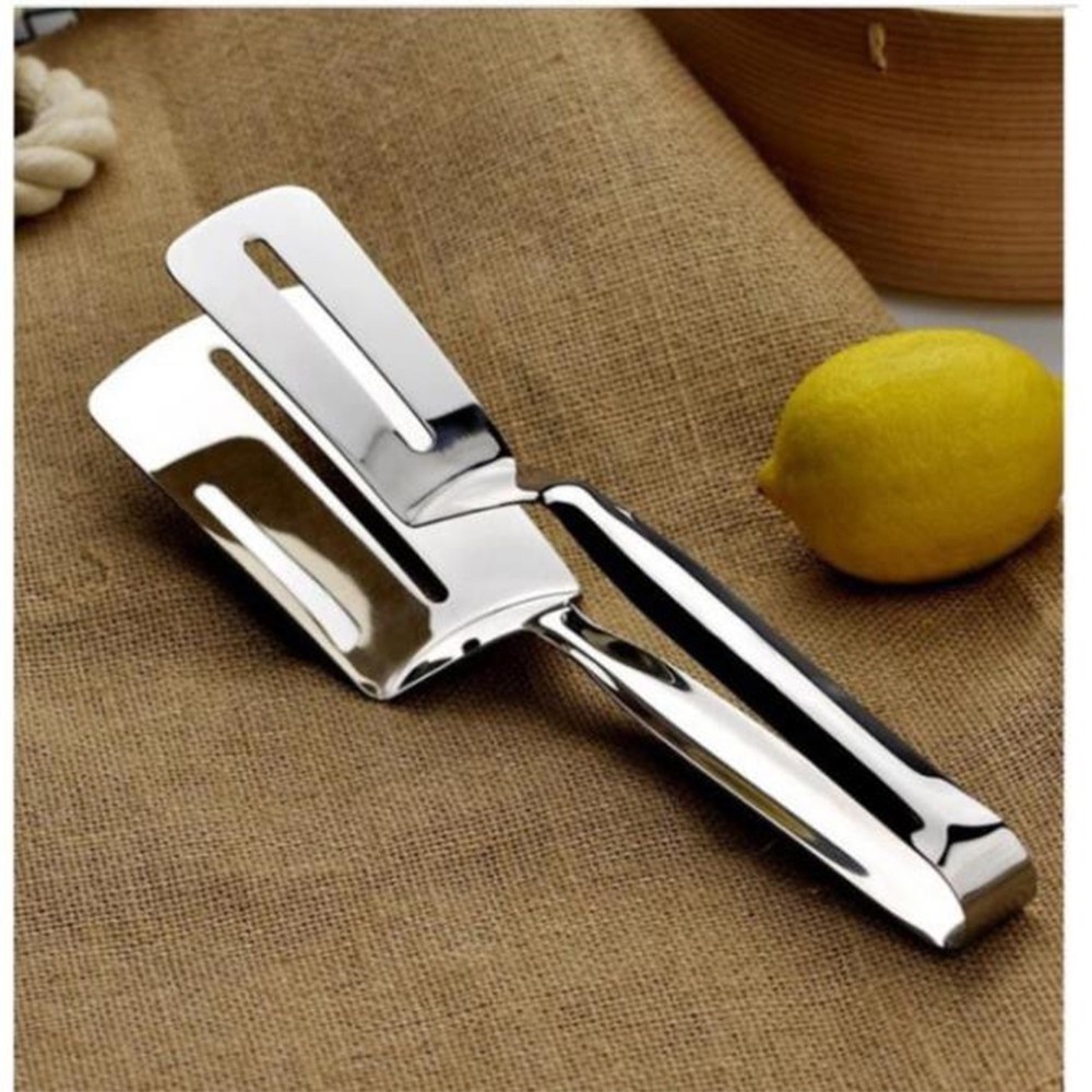 [Tổng Kho Sỉ] Kẹp Gắp Thức Ăn INOX 2T Mới Về - Xẻng Xúc Lật Đồ Chiên Nướng Rán - Kẹp Gắp Đá, Đồ Hấp, Đồ Nóng
