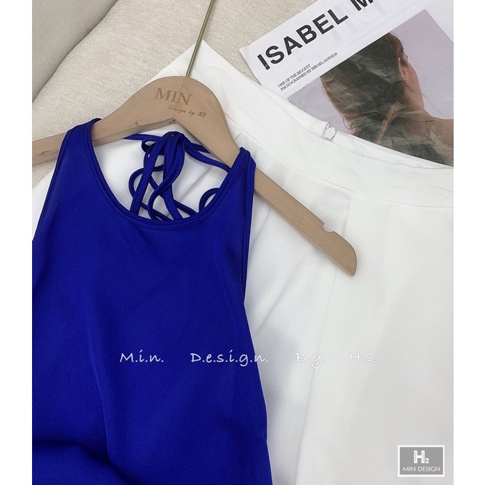 Set Yếm Xanh Dáng Dài