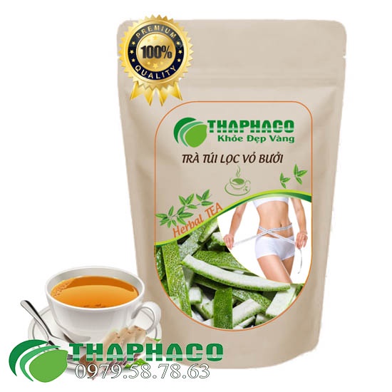 Trà Túi Lọc Vỏ Bưởi THAPHACO kiểm soát cân nặng