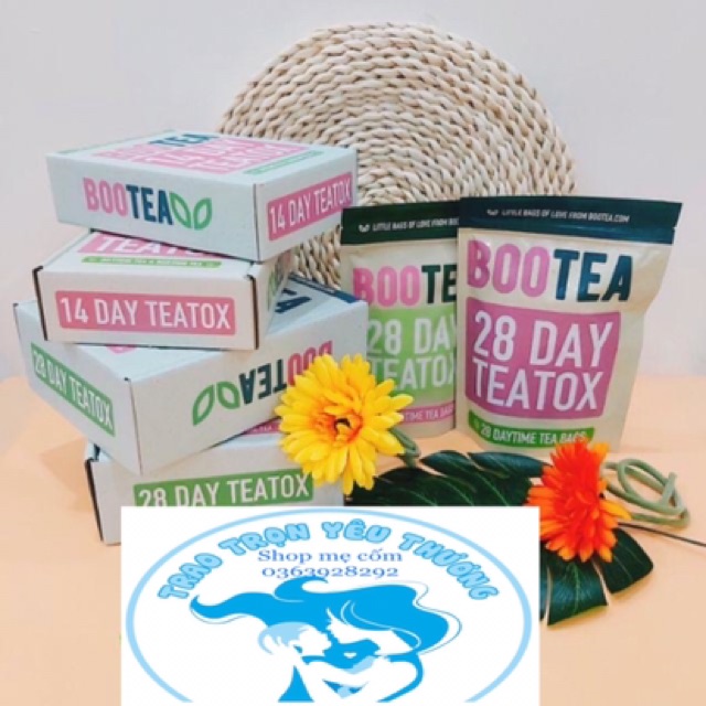TRÀ THẢO MỘC DETOX GIẢM CÂN BOOTEA 28 NGÀY